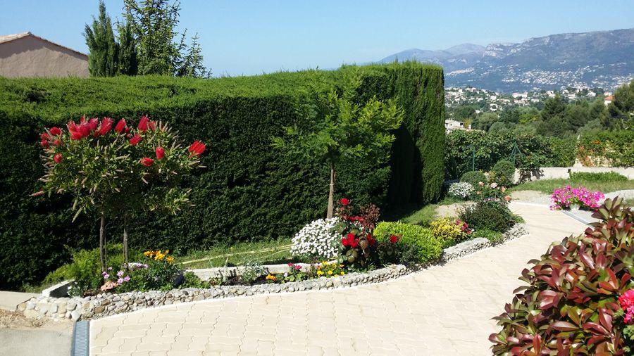 Le Mas de la Sirole-Entrée-Colomars-Gîtes de France des Alpes-Maritimes