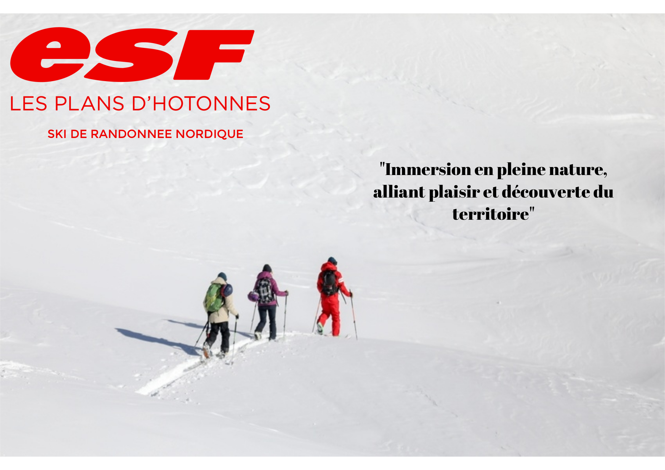 Ecole du Ski Fran�ais des Plans d'Hotonnes