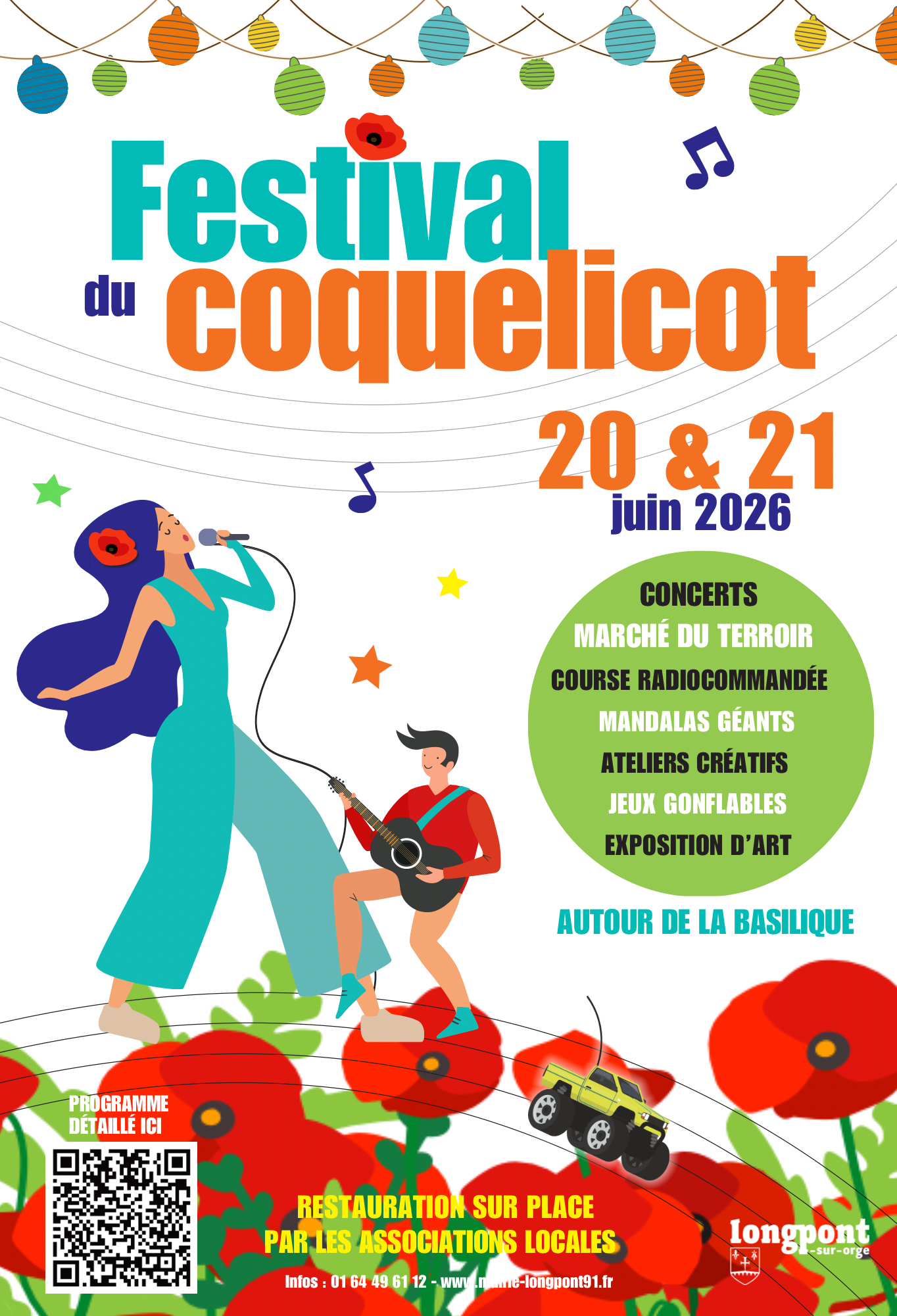 Affiches Festival du Coquelicot