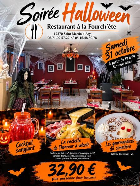 Soirée Halloween à la Fourch'ète
