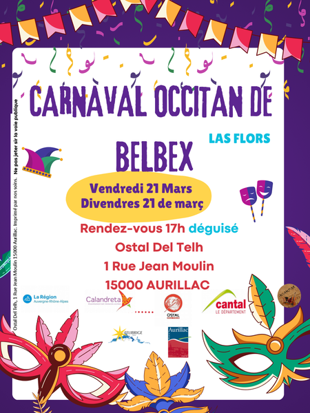 Carnaval Occitan de Belbex_Aurillac