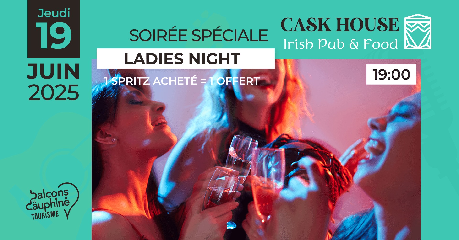 Soirée spéciale au Cask House-Ladies Night_Saint-Chef-Office de Tourisme des Balcons du Dauphiné