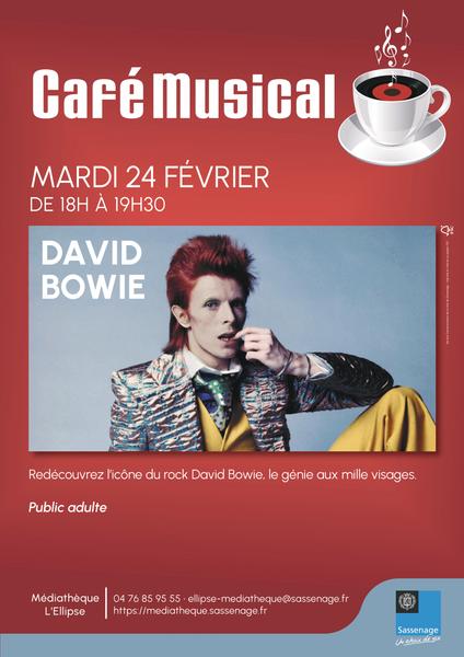 Café musical : David Bowie