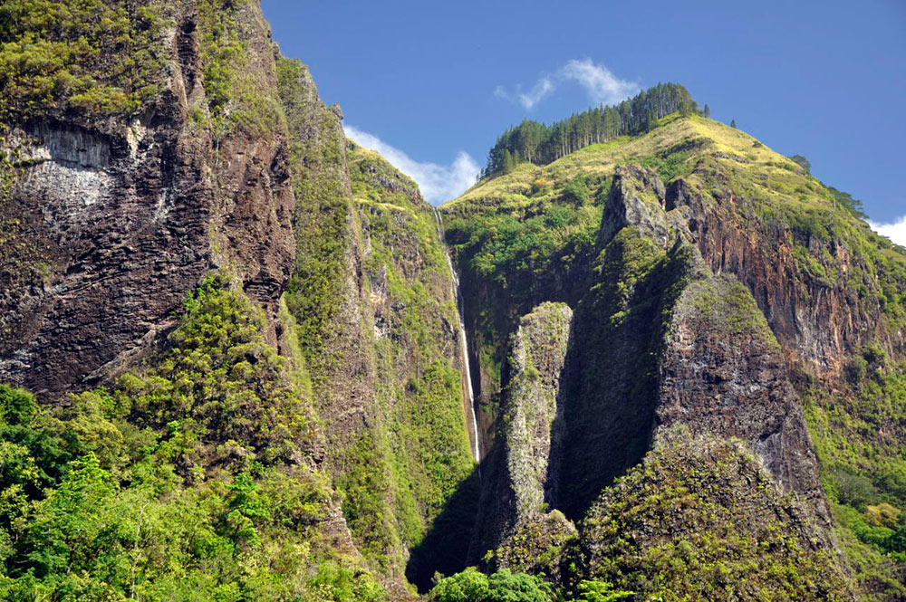 Cascade de Vaipo de Hakaui - Picto