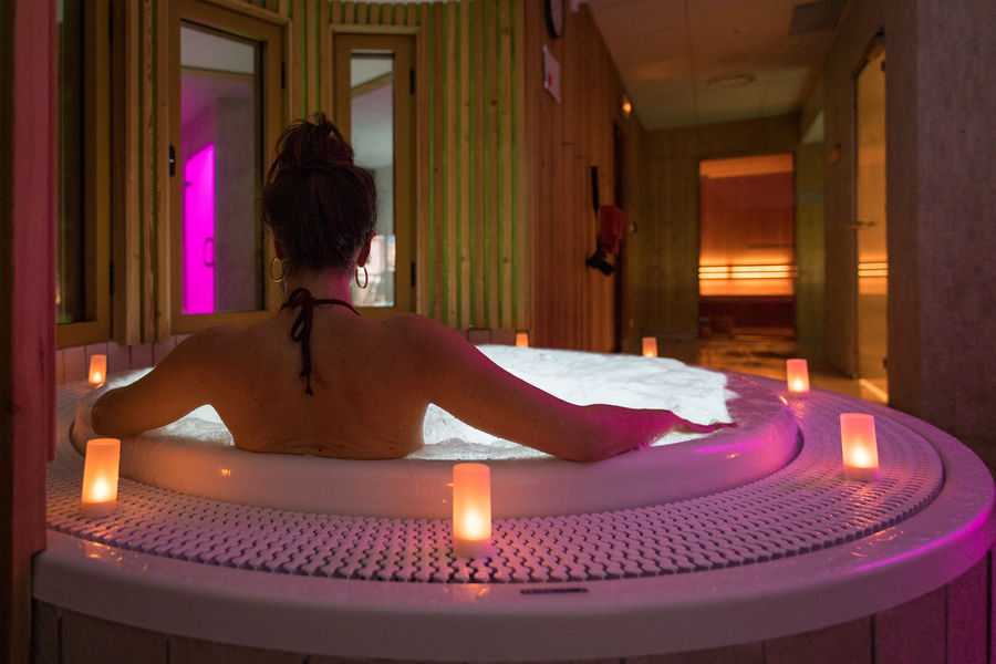 Soirée relax à la piscine O Soi à Aussois