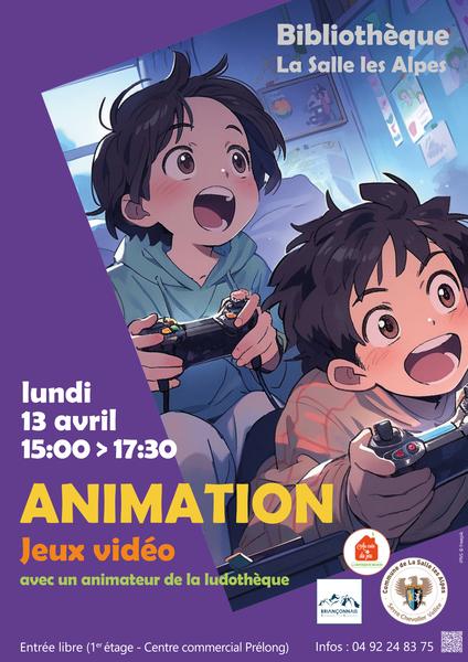 Après-midi jeux vidéo