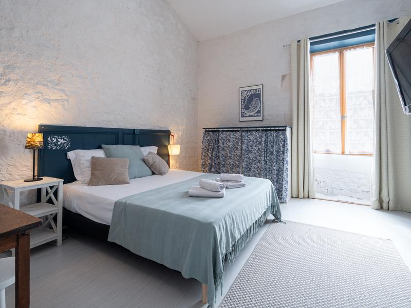 Chambre étage lit double