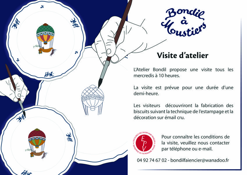 Visite de l'atelier Bondil_Moustiers-Sainte-Marie