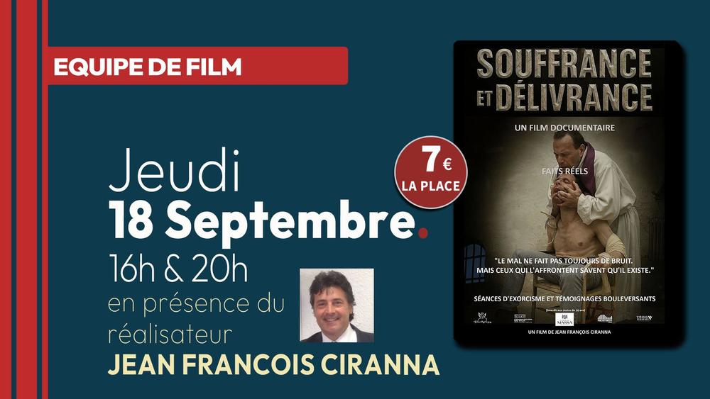 Ciné-Rencontre avec Jean-François Ciranna
