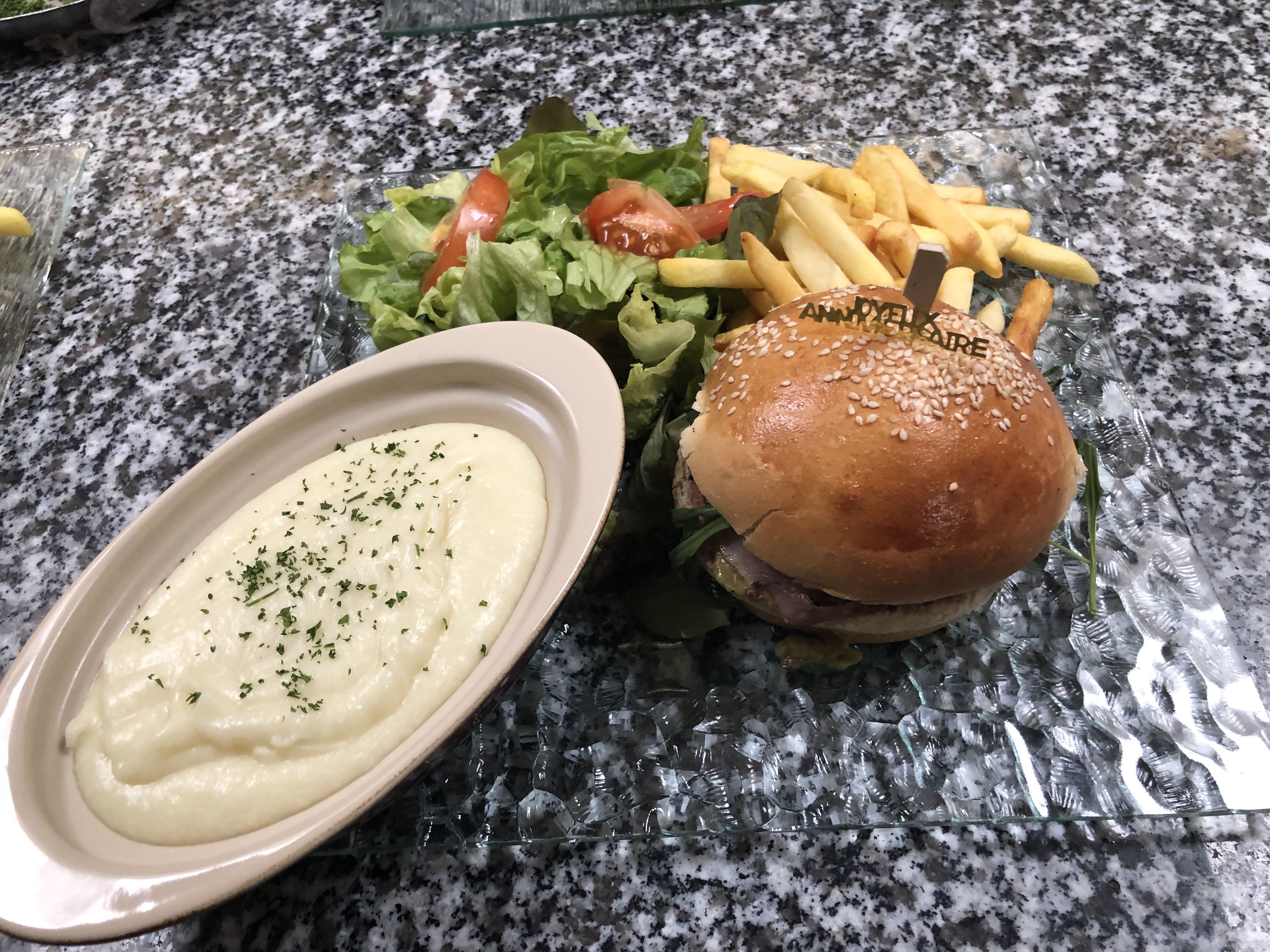 Burger frite