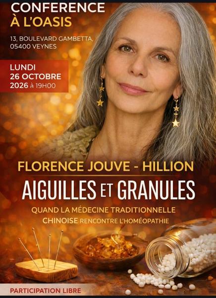 Conférence : Aiguilles & Homéopathie
