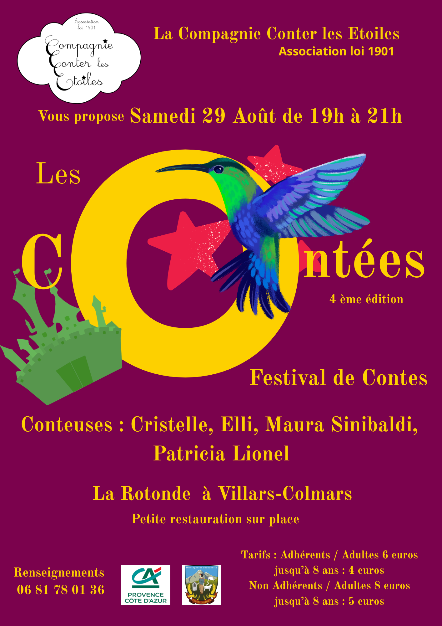 Les contées, 4° édition!