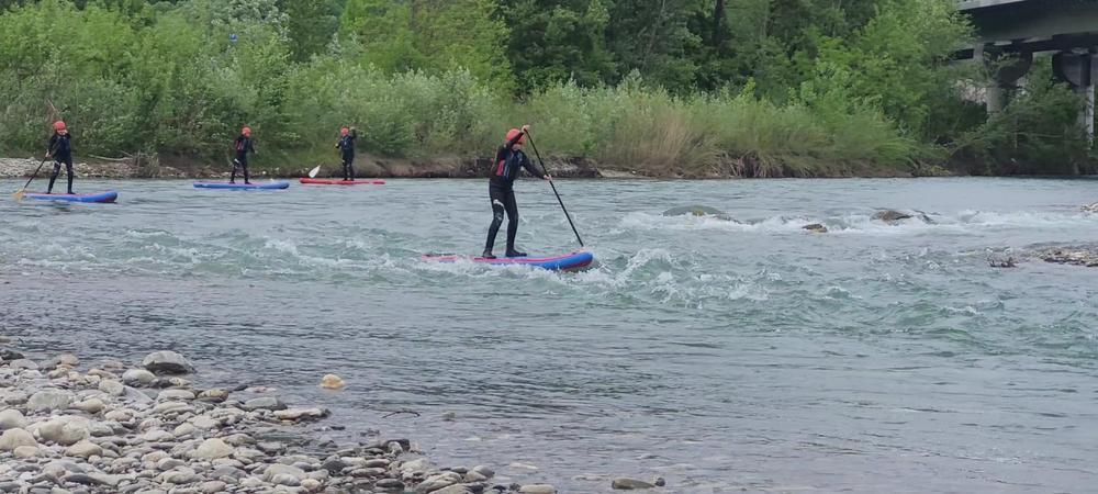 Paddle en rivière