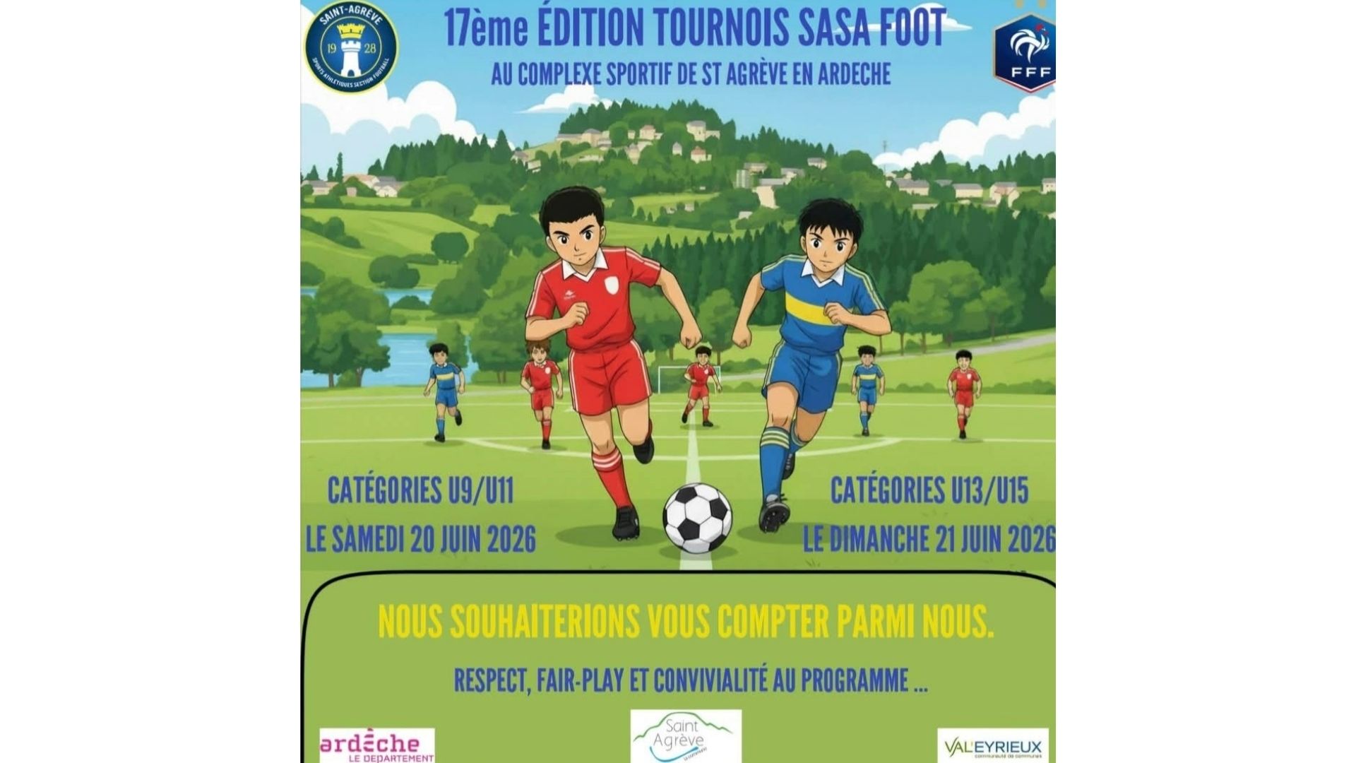 17ème édition des tournois de la SASA Foot