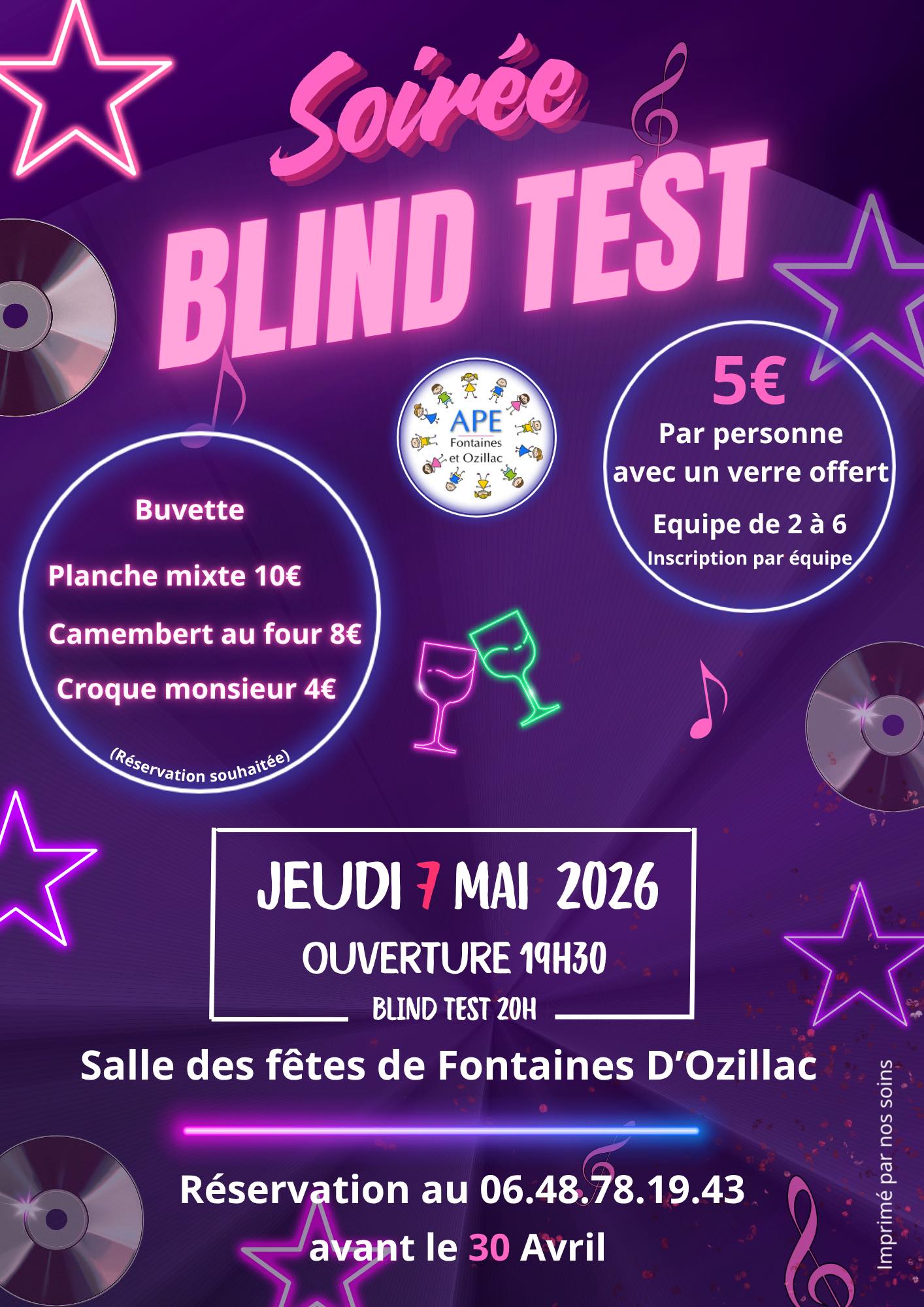Soirée blind test