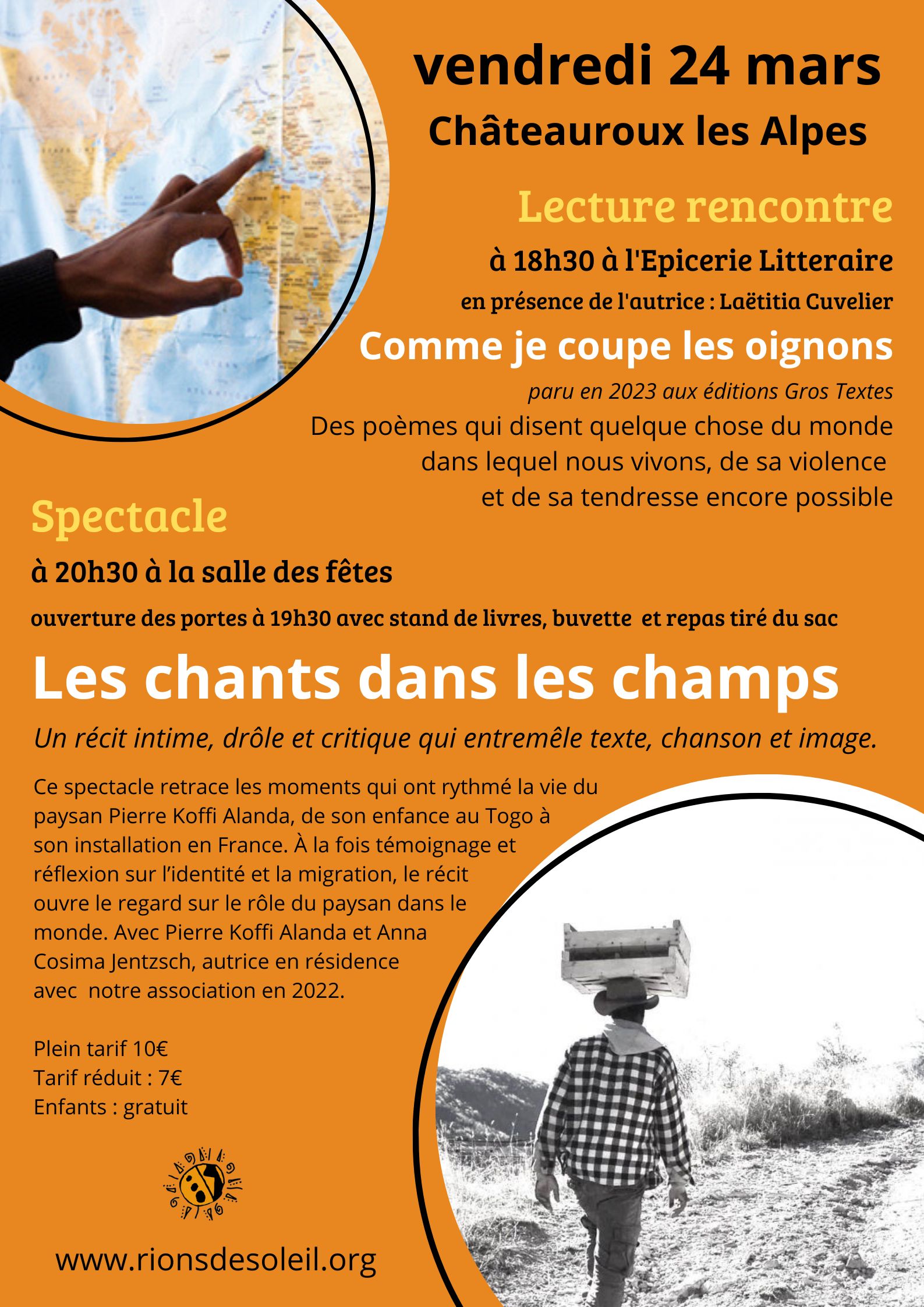 Lecture rencontre & spectacle