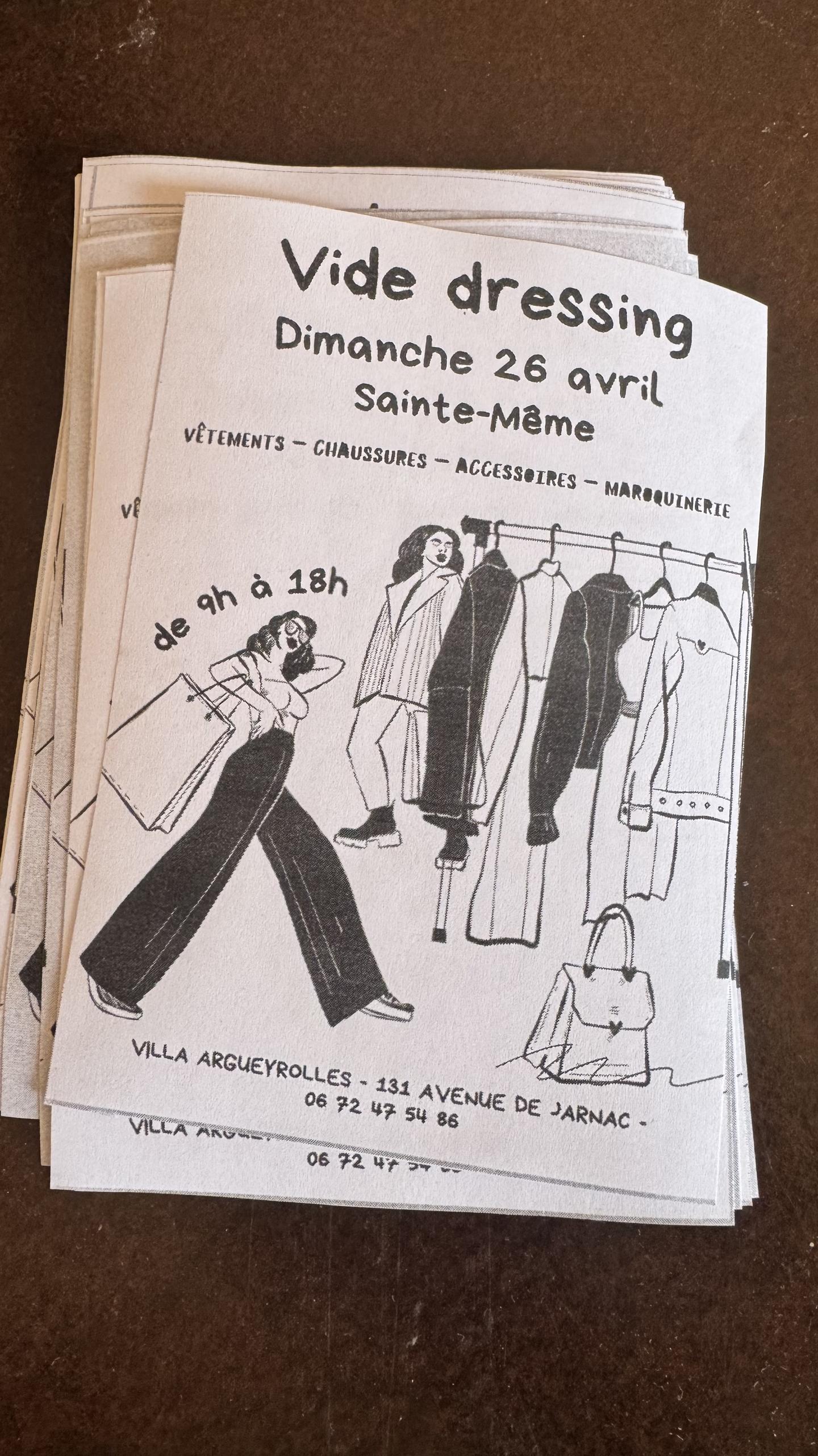 Vide dressing