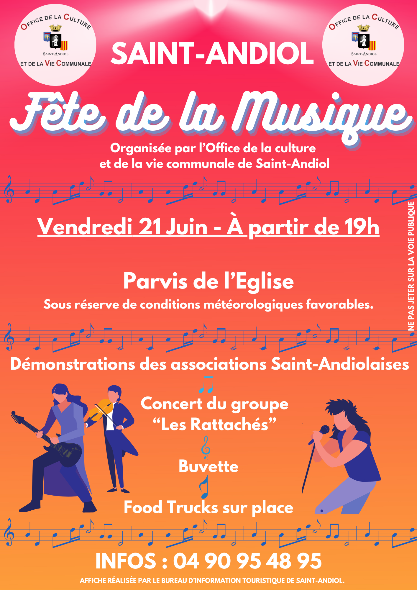 Fête de la musique  France Provence-Alpes-Côte d'Azur Bouches-du-Rhône Saint-Andiol 13670