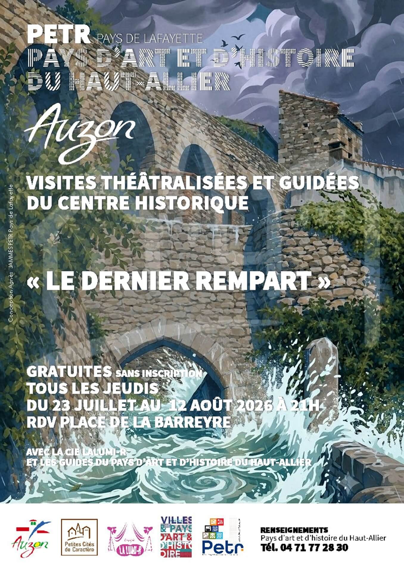 Visites théâtralisées et guidées "Le dernier rempart"