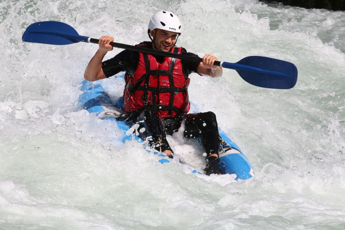 From Blue to White Rafting