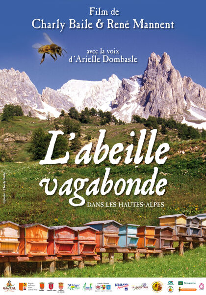 L'abeille vagabonde dans les Hautes-Alpes - © Charly Baile L'abeille vagabonde dans les Hautes-Alpes - © Charly Baile