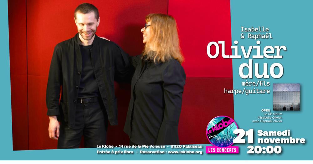 Isabelle et Raphaël Olivier - DUO - Mère/fils, harpe/guitare