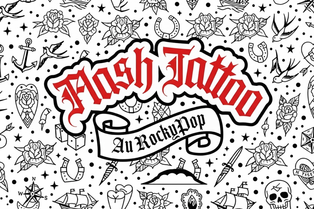 Affiche Flash Tattoo au RockyPop