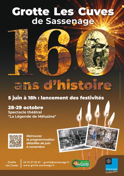 160 ans de la Grotte les Cuves : inauguration