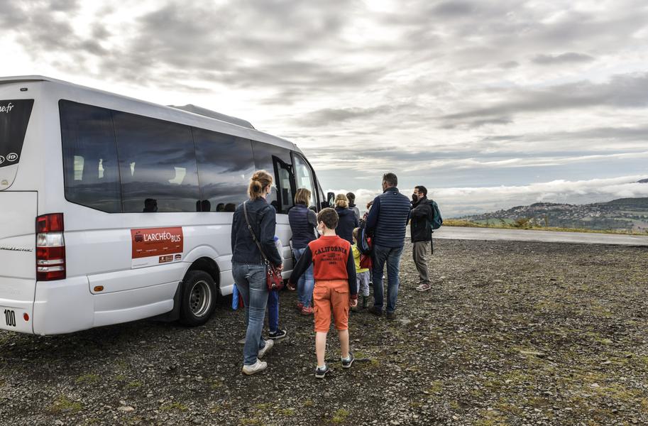 L'Archéobus, visite itinérante gauloise