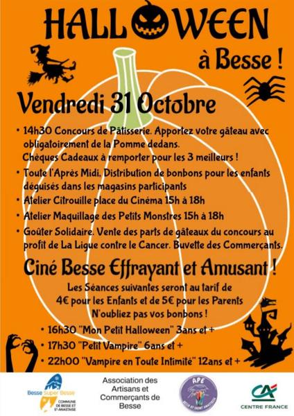 Halloween à Besse
