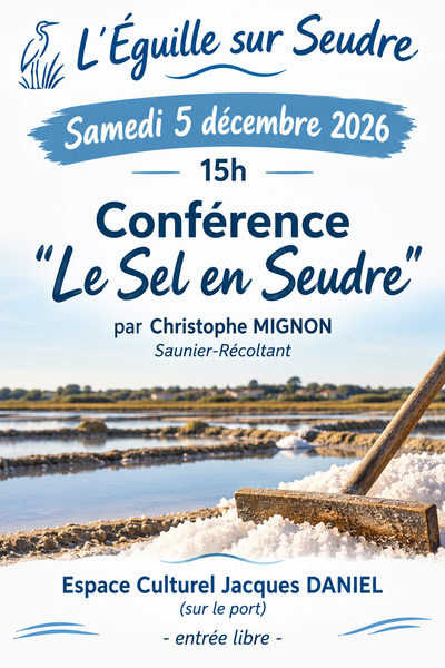 Conférence "Le Sel en Seudre"