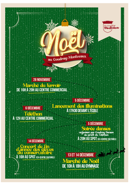 Lancement des illuminations de Noël