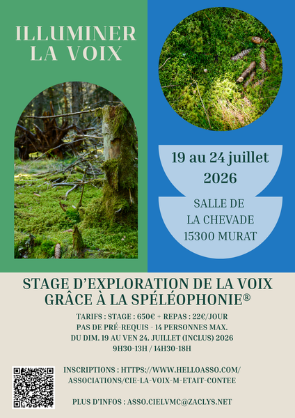 Stage Illuminer la voix