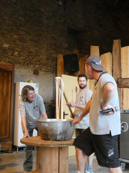 Soirée aligot du mardi à la Ferme de Peyrouse