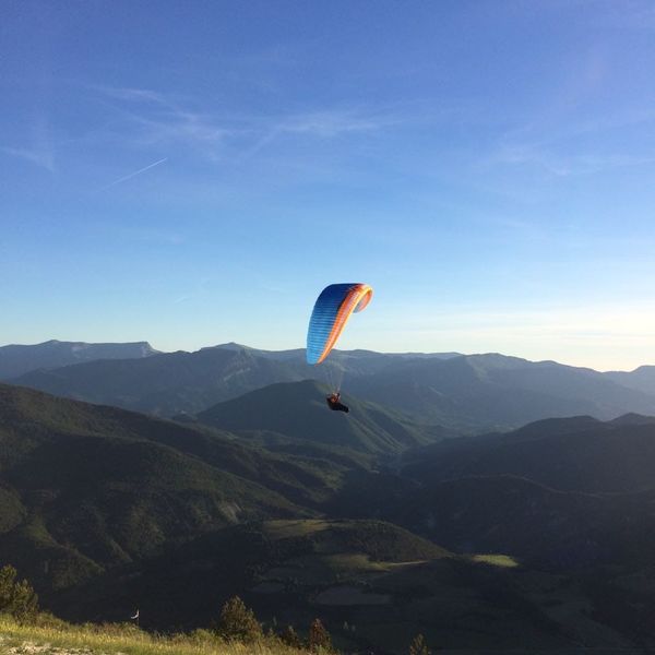 Paragliding first flight
