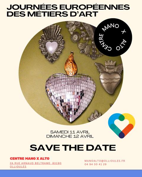 Journées européennes des Métiers d'Art au Centre Mano x Alto_Ollioules