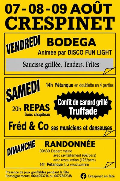 Crespinet en fête