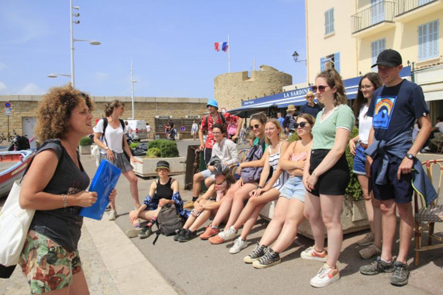 Groupe : Visite de Saint Tropez
