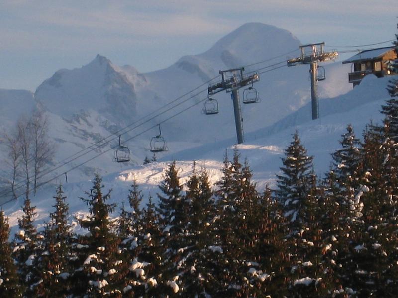 Le Mont Blanc , vu depuis les Grains d'Orr