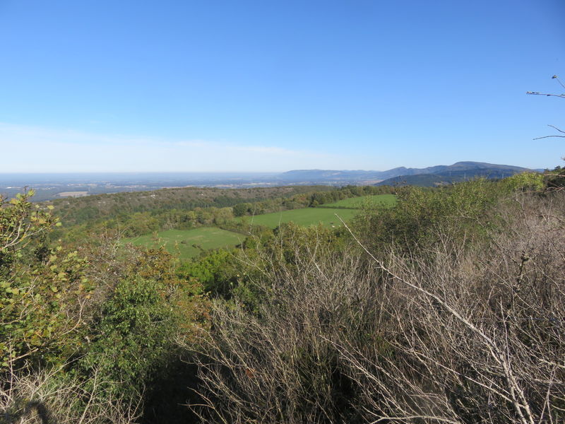 Le plateau des Combes et les trois monts
