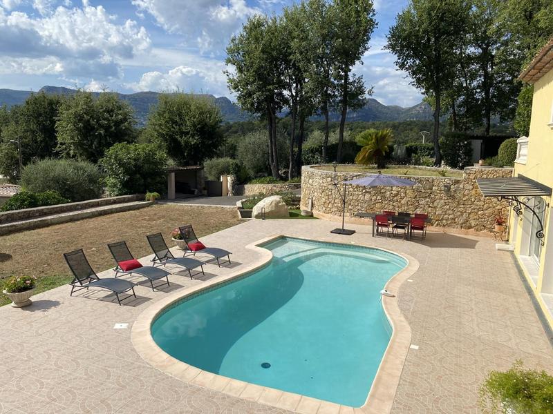Villa Reflets du Sud - Piscine - La Gaude - Gîtes de France Alpes-Maritimes 