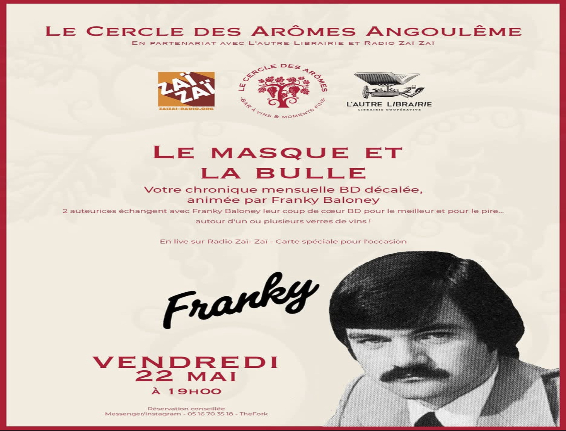 Rencontre - Le masque et la bulle