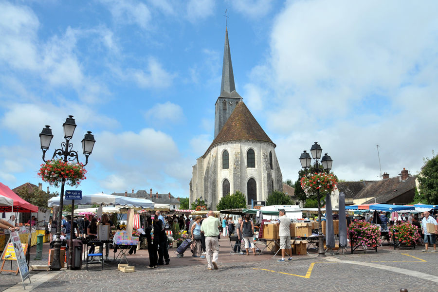 le marché de Souppes sur Loing