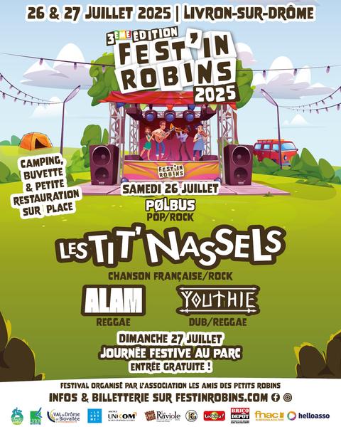 Festival Fest’in Robins_Livron-sur-Drôme