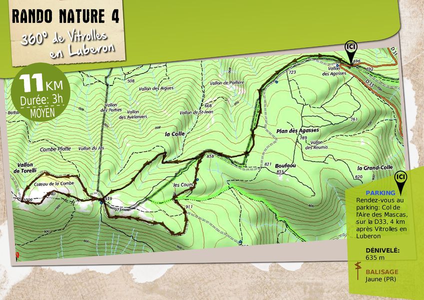 Panorama Vitrolles en Luberon