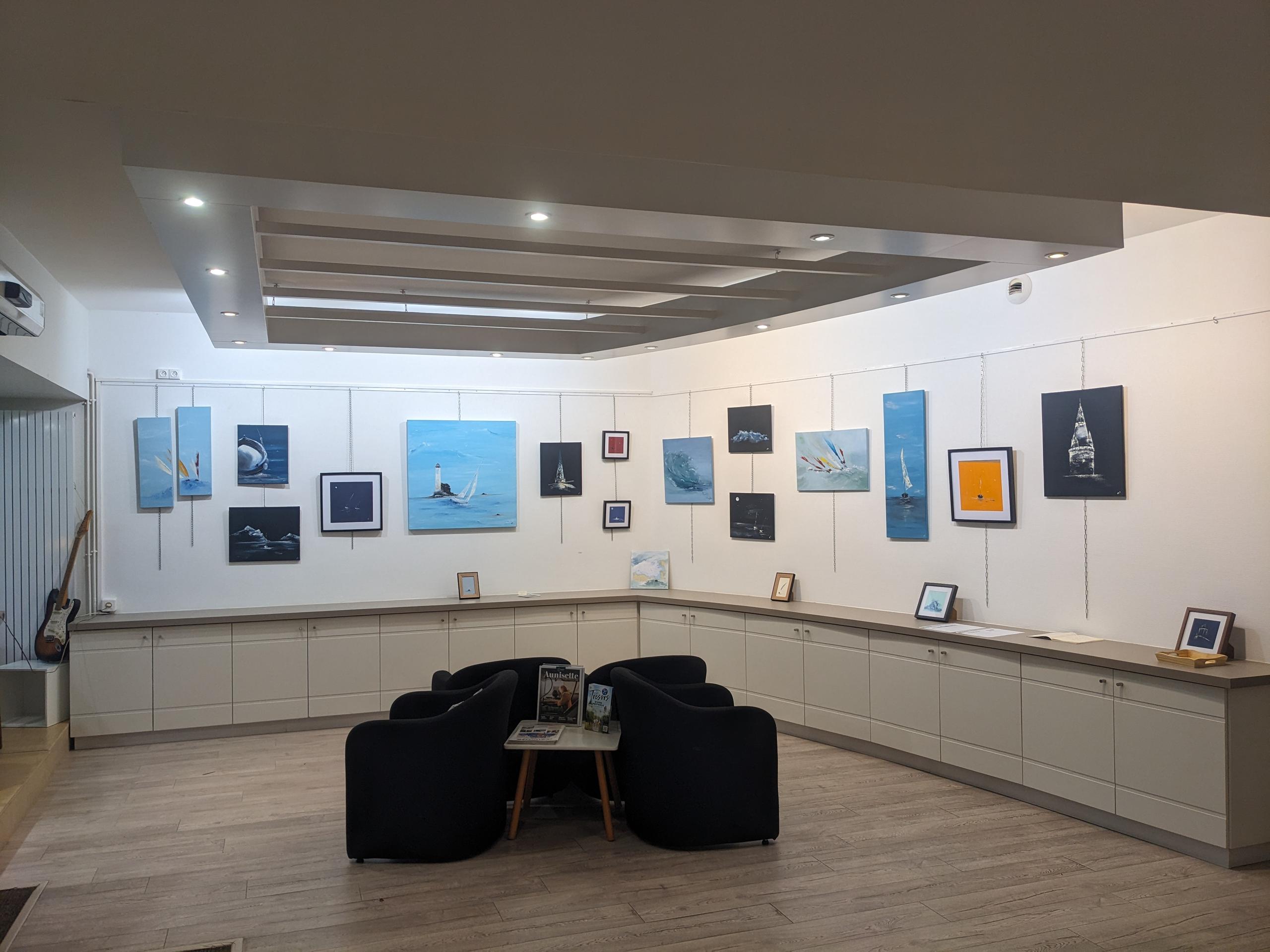 Espace d'exposition du Comptoir Local