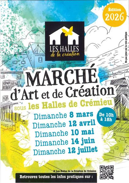 Les Halles de la création de Crémieu_Balcons du Dauphiné