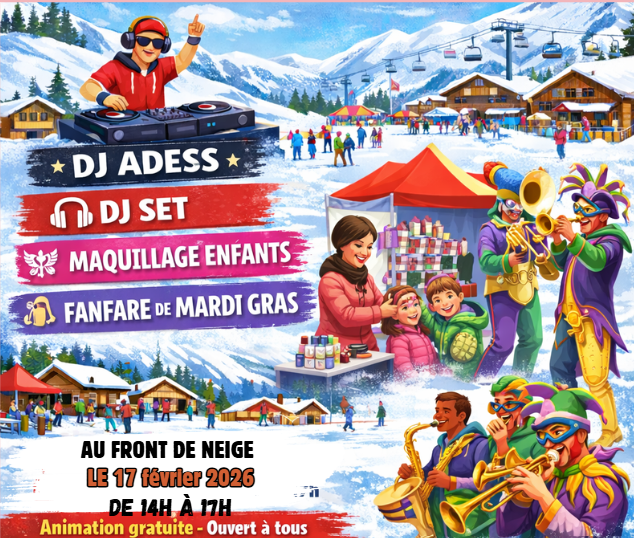 Mardi gras à Chaillol 1600_Saint-Michel-de-Chaillol - © Service animation de chaillol