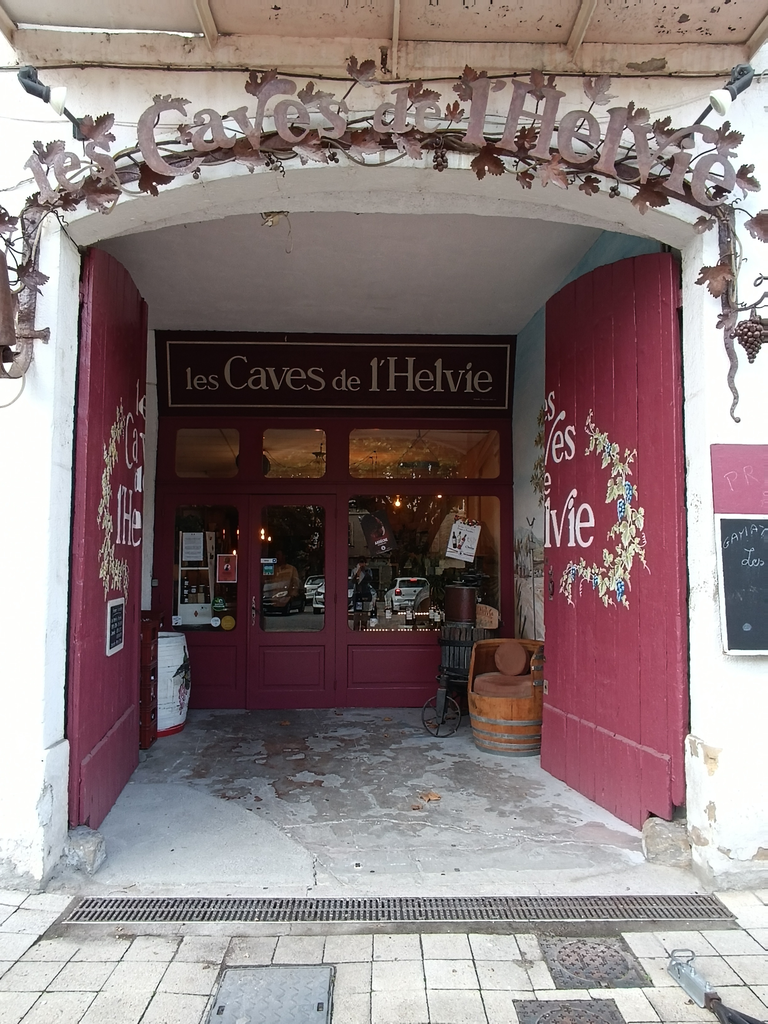 Souvenirs gourmands : Les Caves de l'Helvie