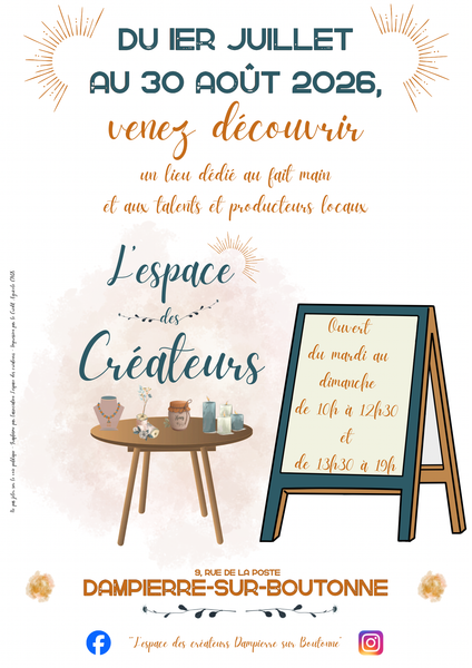 Espace des créateurs